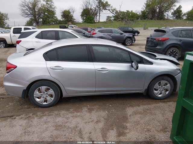 Продажа на аукционе авто 2014 Honda Civic Lx, vin: 19XFB2F55EE078145, номер лота: 45156309