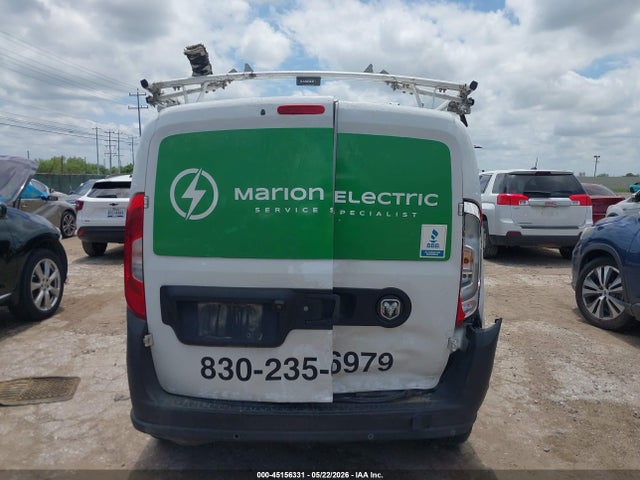 2017 Ram Promaster City Tradesman მანქანა იყიდება აუქციონზე, vin: ZFBERFAB1H6E60393, აუქციონის ნომერი: 45156331