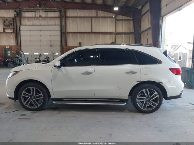 2017 Acura Mdx Advance Package მანქანა იყიდება აუქციონზე, vin: 5FRYD4H81HB010475, აუქციონის ნომერი: 45156343