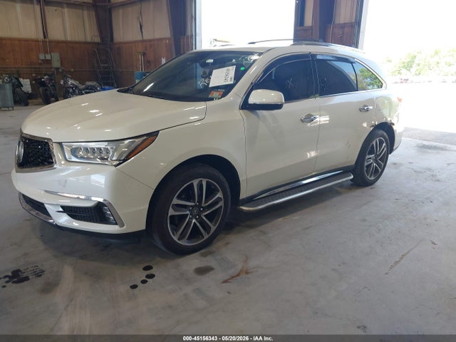 2017 Acura Mdx Advance Package მანქანა იყიდება აუქციონზე, vin: 5FRYD4H81HB010475, აუქციონის ნომერი: 45156343