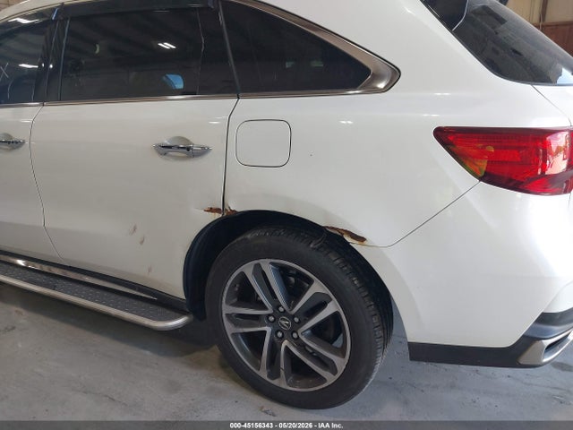 2017 Acura Mdx Advance Package მანქანა იყიდება აუქციონზე, vin: 5FRYD4H81HB010475, აუქციონის ნომერი: 45156343