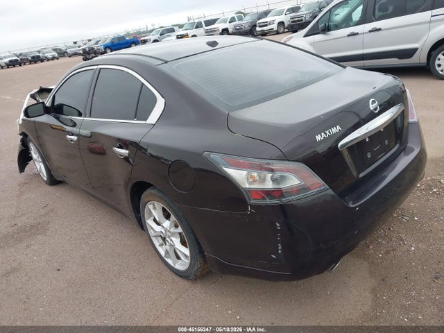 2014 Nissan Maxima 3.5 Sv მანქანა იყიდება აუქციონზე, vin: 1N4AA5AP0EC474942, აუქციონის ნომერი: 45156347