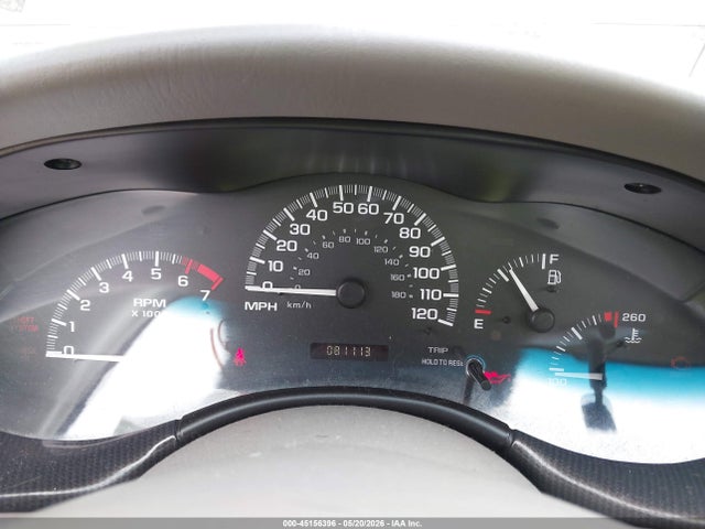 2001 Chevrolet Malibu მანქანა იყიდება აუქციონზე, vin: 1G1ND52JX16190877, აუქციონის ნომერი: 45156396