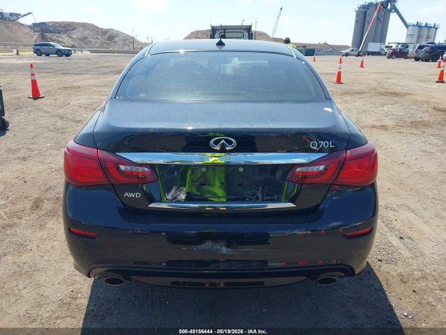 2016 Infiniti Q70l 3.7x მანქანა იყიდება აუქციონზე, vin: JN1BY1PR8GM720521, აუქციონის ნომერი: 45156444