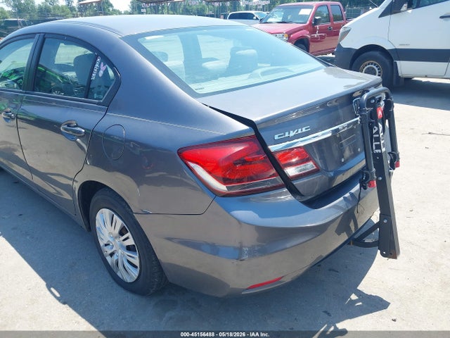 45156488 :رقم المزاد ، 2HGFB2F52EH501835 vin ، 2014 Honda Civic Lx مزاد بيع