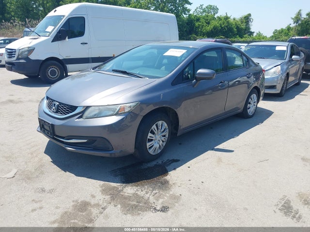 45156488 :رقم المزاد ، 2HGFB2F52EH501835 vin ، 2014 Honda Civic Lx مزاد بيع