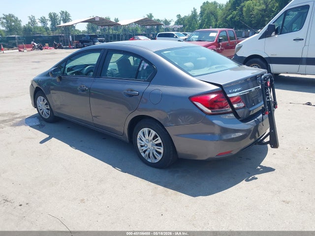 45156488 :رقم المزاد ، 2HGFB2F52EH501835 vin ، 2014 Honda Civic Lx مزاد بيع