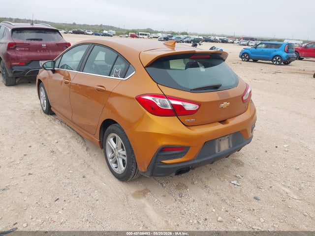 Продажа на аукционе авто 2017 Chevrolet Cruze Lt Auto, vin: 3G1BE6SM8HS539332, номер лота: 45156493