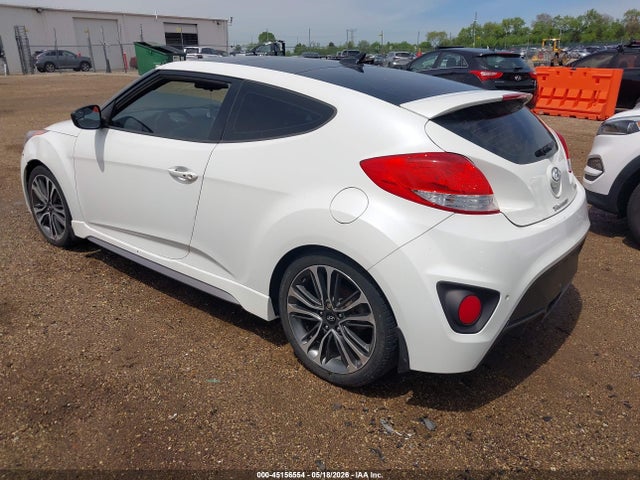 45156554 :رقم المزاد ، KMHTC6AE6GU270723 vin ، 2016 Hyundai Veloster Turbo مزاد بيع