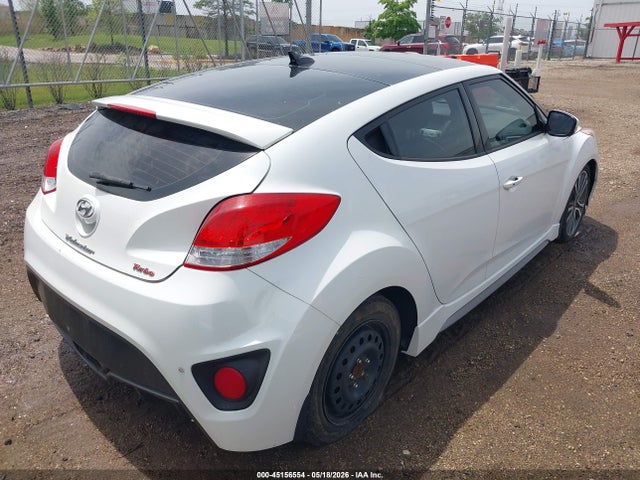 45156554 :رقم المزاد ، KMHTC6AE6GU270723 vin ، 2016 Hyundai Veloster Turbo مزاد بيع