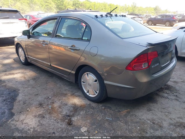 Aukcja sprzedaży 2007 Honda Civic Hybrid, vin: JHMFA36237S011752, numer aukcji: 45156566
