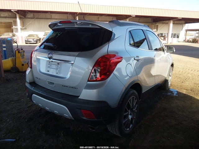 2016 Buick Encore Sport Touring მანქანა იყიდება აუქციონზე, vin: KL4CJ1SM7GB664658, აუქციონის ნომერი: 45156571
