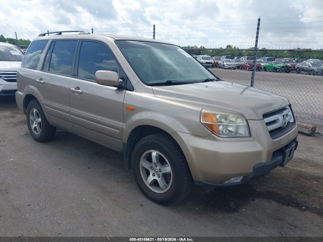 Продажа на аукционе авто 2007 Honda Pilot Ex-l, vin: 5FNYF28597B016254, номер лота: 45156621