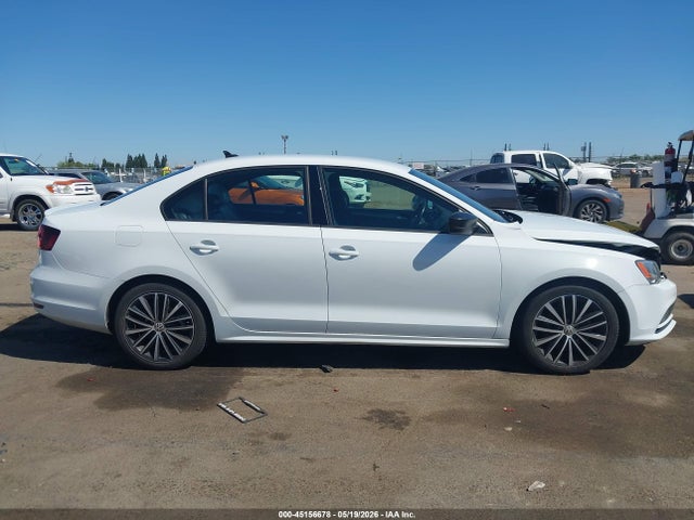 Aukcja sprzedaży 2016 Volkswagen Jetta 1.8t Sport, vin: 3VWD17AJ7GM245753, numer aukcji: 45156678