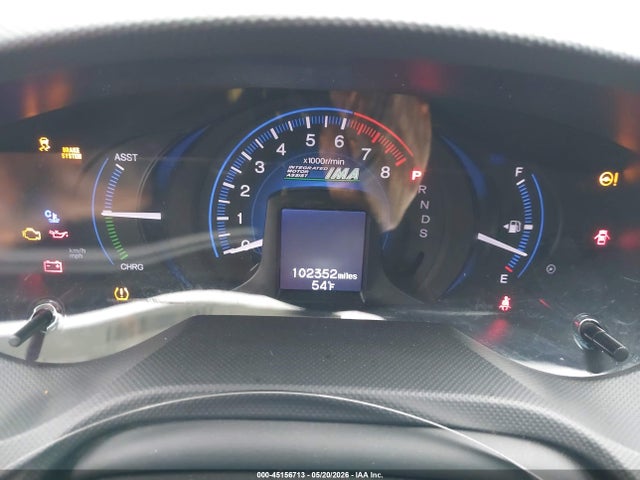Aukcja sprzedaży 2013 Honda Insight Ex, vin: JHMZE2H7XDS001560, numer aukcji: 45156713