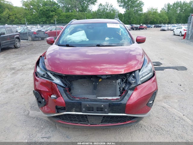 5N1AZ2BS7NC123686 Nissan Murano Sv Intelligent Awd