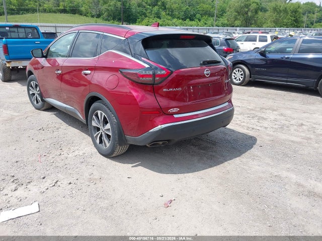 5N1AZ2BS7NC123686 Nissan Murano Sv Intelligent Awd
