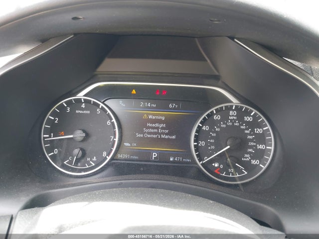 5N1AZ2BS7NC123686 Nissan Murano Sv Intelligent Awd