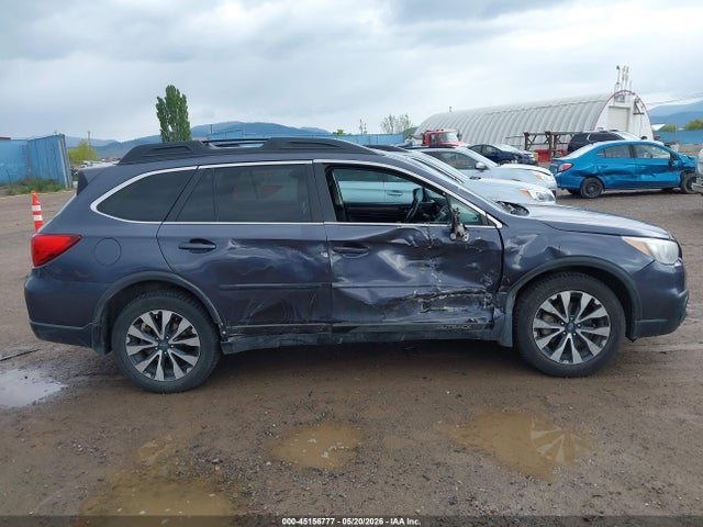 2015 Subaru Outback 2.5i Limited მანქანა იყიდება აუქციონზე, vin: 4S4BSBJC4F3273890, აუქციონის ნომერი: 45156777