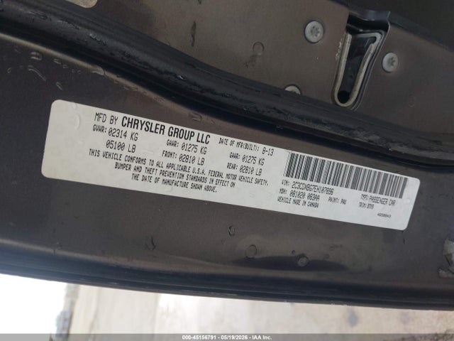2014 Dodge Charger Se მანქანა იყიდება აუქციონზე, vin: 2C3CDXBG7EH107896, აუქციონის ნომერი: 45156791