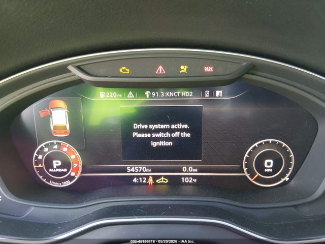 Продаж на аукціоні авто 2020 Audi Sq5 Premium Plus Tfsi Quattro Tiptronic, vin: WA1B4AFY9L2042511, номер лоту: 45156816