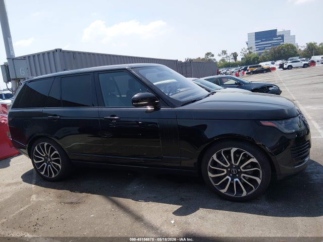 Продажа на аукционе авто 2018 Land Rover Range Rover 3.0l V6 Supercharged Hse, vin: SALGS2SV8JA503633, номер лота: 45156870
