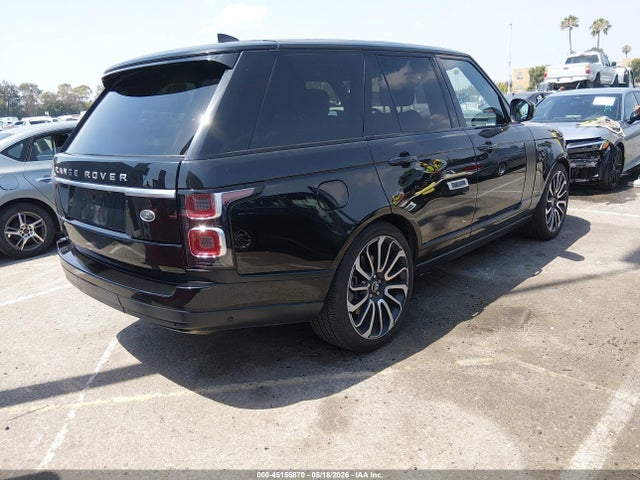 Продажа на аукционе авто 2018 Land Rover Range Rover 3.0l V6 Supercharged Hse, vin: SALGS2SV8JA503633, номер лота: 45156870