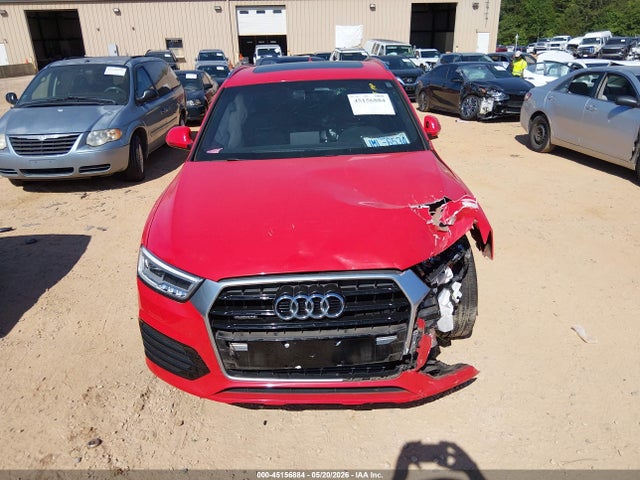 2018 Audi Q3 2.0t Premium/2.0t Sport Premium მანქანა იყიდება აუქციონზე, vin: WA1JCCFS5JR018555, აუქციონის ნომერი: 45156884