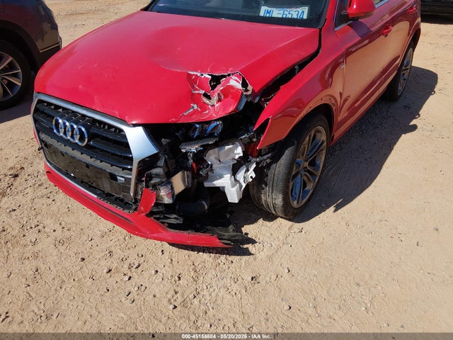 2018 Audi Q3 2.0t Premium/2.0t Sport Premium მანქანა იყიდება აუქციონზე, vin: WA1JCCFS5JR018555, აუქციონის ნომერი: 45156884