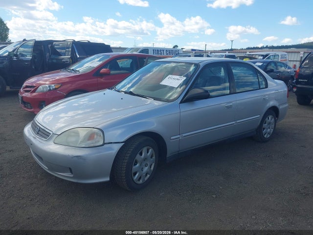 45156907 :رقم المزاد ، 2HGEJ6617YH596951 vin ، 2000 Honda Civic Value Package مزاد بيع