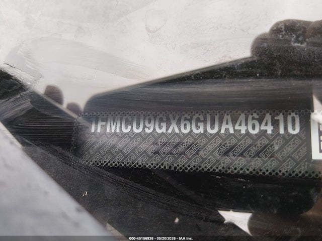 45156926 :رقم المزاد ، 1FMCU9GX6GUA46410 vin ، 2016 Ford Escape Se مزاد بيع