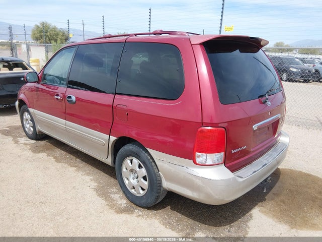 2002 Kia Sedona Ex/lx მანქანა იყიდება აუქციონზე, vin: KNDUP131926263286, აუქციონის ნომერი: 45156940