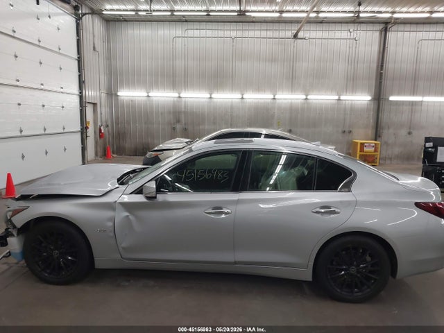 45156983 :رقم المزاد ، JN1EV7AR8KM554978 vin ، 2019 Infiniti Q50 3.0t Luxe مزاد بيع