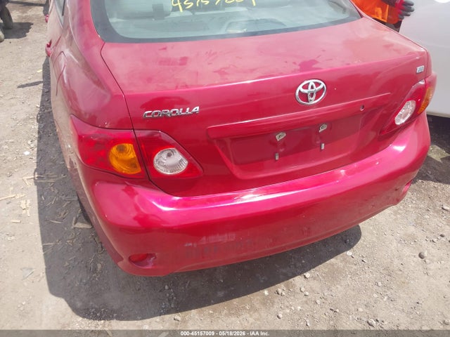 45157009 :رقم المزاد ، JTDBL40E89J037503 vin ، 2009 Toyota Corolla Le مزاد بيع