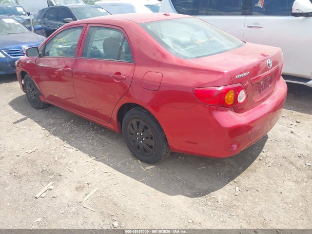 45157009 :رقم المزاد ، JTDBL40E89J037503 vin ، 2009 Toyota Corolla Le مزاد بيع