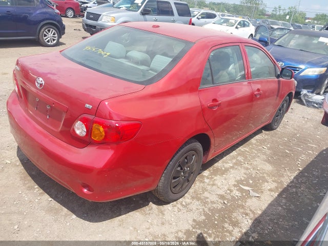45157009 :رقم المزاد ، JTDBL40E89J037503 vin ، 2009 Toyota Corolla Le مزاد بيع