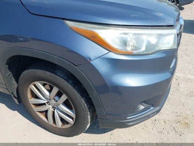 45157015 :رقم المزاد ، 5TDBKRFH1FS171933 vin ، 2015 Toyota Highlander Le V6 مزاد بيع