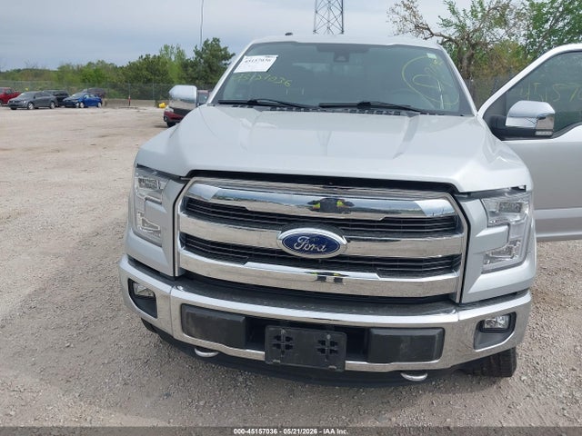 2015 Ford F-150 Lariat მანქანა იყიდება აუქციონზე, vin: 1FTEW1EG2FFB12661, აუქციონის ნომერი: 45157036