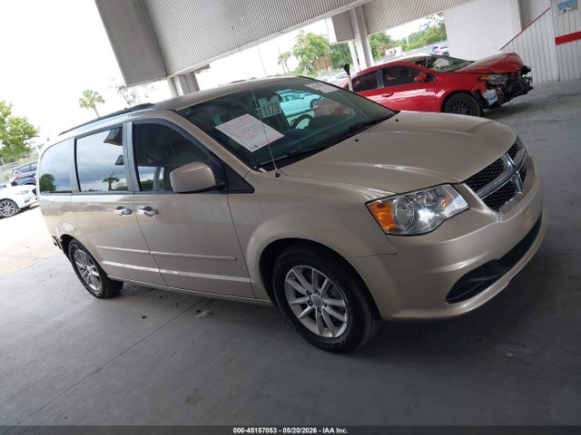 45157053 :رقم المزاد ، 2C4RDGCG5GR220165 vin ، 2016 Dodge Grand Caravan Sxt مزاد بيع