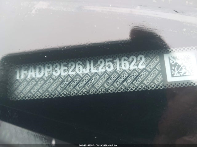 Aukcja sprzedaży 2018 Ford Focus S, vin: 1FADP3E26JL251622, numer aukcji: 45157057
