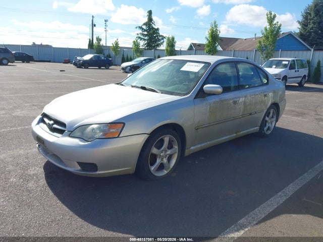2006 Subaru Legacy 2.5i მანქანა იყიდება აუქციონზე, vin: 4S3BL616367203695, აუქციონის ნომერი: 45157081