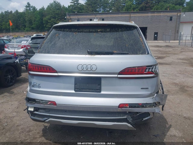 45157085 :رقم المزاد ، WA1LXBF73ND010203 vin ، 2022 Audi Q7 Premium Plus 55 Tfsi Quattro Tiptronic مزاد بيع
