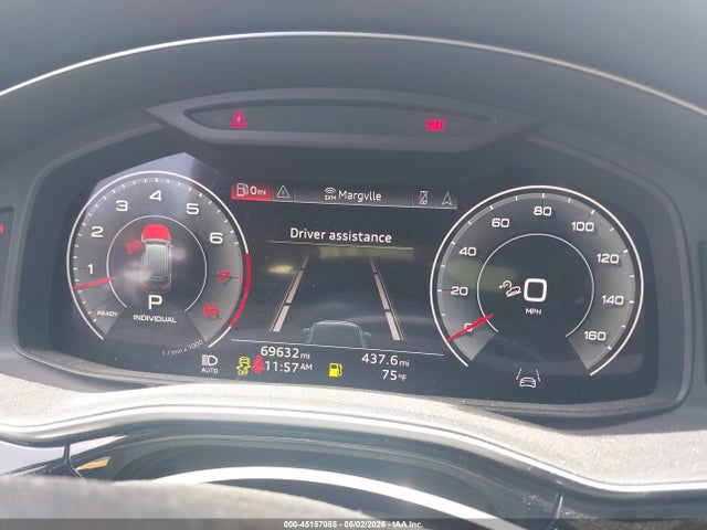 45157085 :رقم المزاد ، WA1LXBF73ND010203 vin ، 2022 Audi Q7 Premium Plus 55 Tfsi Quattro Tiptronic مزاد بيع