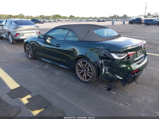 2021 Bmw M440i მანქანა იყიდება აუქციონზე, vin: WBA53AT05MCG76690, აუქციონის ნომერი: 45157121