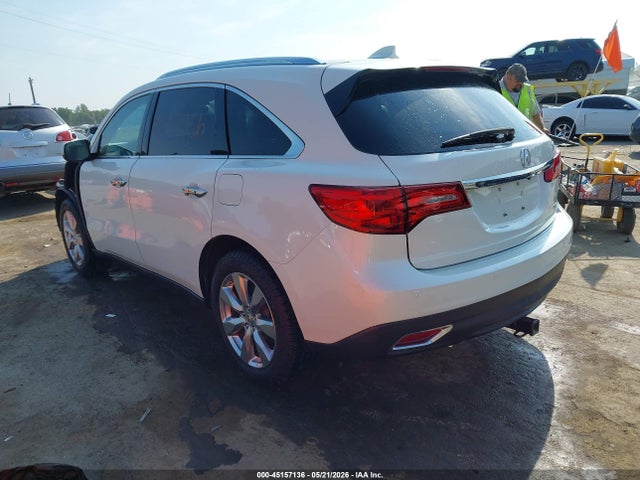 Aukcja sprzedaży 2016 Acura Mdx Advance   Entertainment Packages/advance Package, vin: 5FRYD4H95GB029246, numer aukcji: 45157136