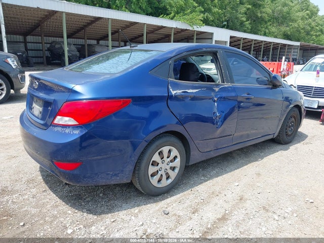 2015 Hyundai Accent Gls მანქანა იყიდება აუქციონზე, vin: KMHCT4AE7FU796491, აუქციონის ნომერი: 45157145