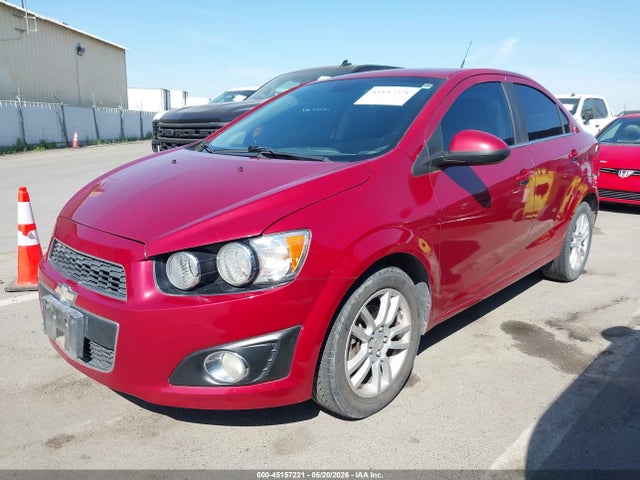 2013 Chevrolet Sonic Lt Auto მანქანა იყიდება აუქციონზე, vin: 1G1JC5SH0D4192992, აუქციონის ნომერი: 45157221