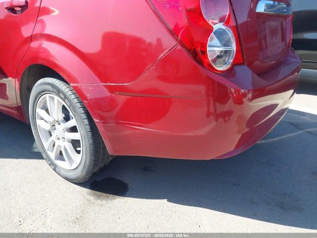 2013 Chevrolet Sonic Lt Auto მანქანა იყიდება აუქციონზე, vin: 1G1JC5SH0D4192992, აუქციონის ნომერი: 45157221