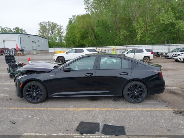 2021 Cadillac Ct5 V-series მანქანა იყიდება აუქციონზე, vin: 1G6DV5RW1M0118042, აუქციონის ნომერი: 45157222