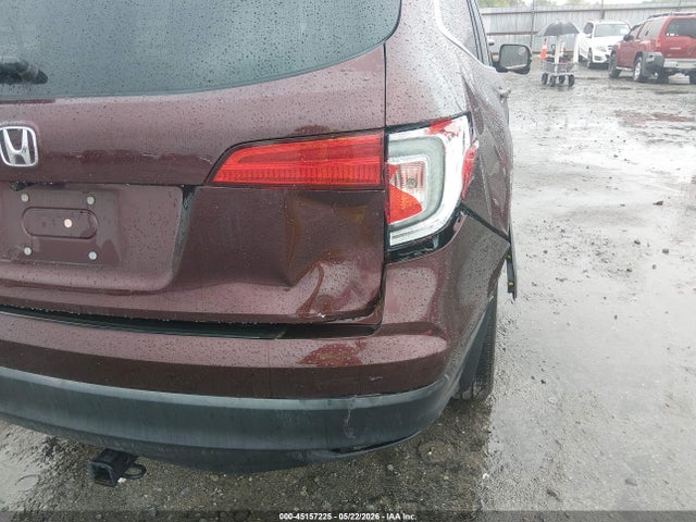 45157225 :رقم المزاد ، 5FNYF5H5XHB038377 vin ، 2017 Honda Pilot Ex-l مزاد بيع